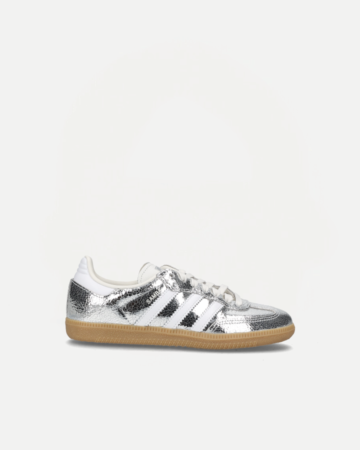SAMBA OG W JR0035 | Silver Metallic / Cloud White / Core White
