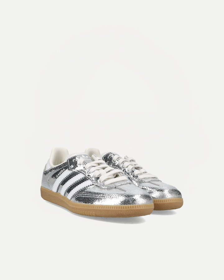 SAMBA OG W JR0035 | Silver Metallic / Cloud White / Core White