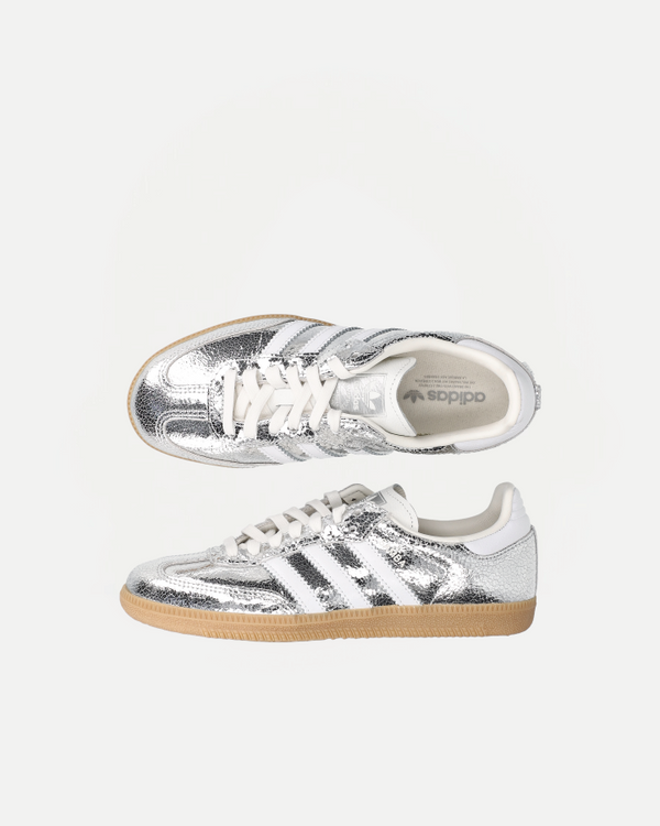 SAMBA OG W JR0035 | Silver Metallic / Cloud White / Core White