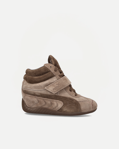 SPEEDCAT WEDGE | Taupe/Chocolate