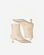 SILA MINI STUDS | Nappa Leather Creamy