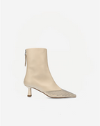 SILA MINI STUDS | Nappa Leather Creamy