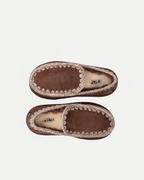 SLIPPER ESKIMO OVERSIZED STITCHING | Brown Pepper