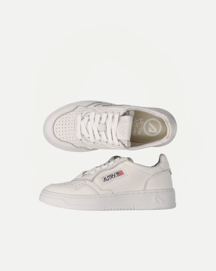 LOW SNEAKER 80's SG10 |  Solid Goat White