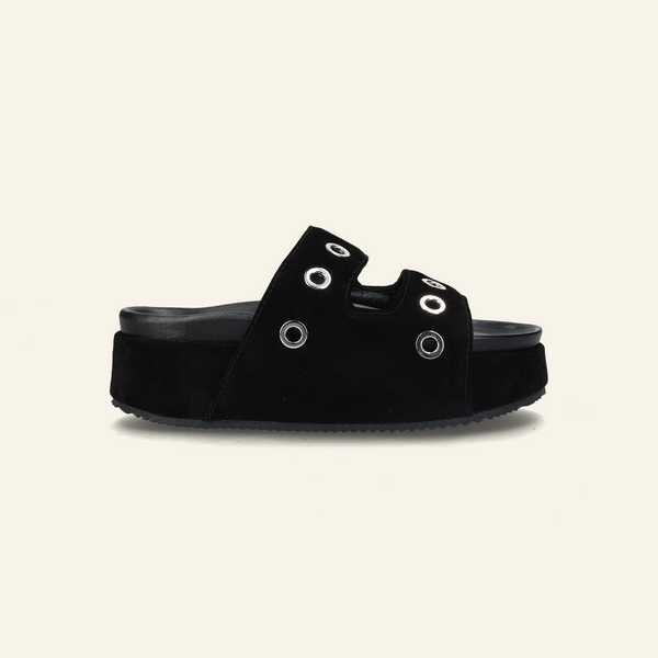 Suede Studs | Black