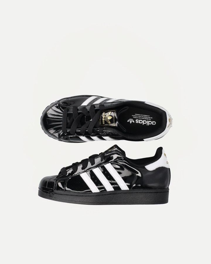 SUPERSTAR II JS4009 | Core Black / Cloud White / Gold Metallic