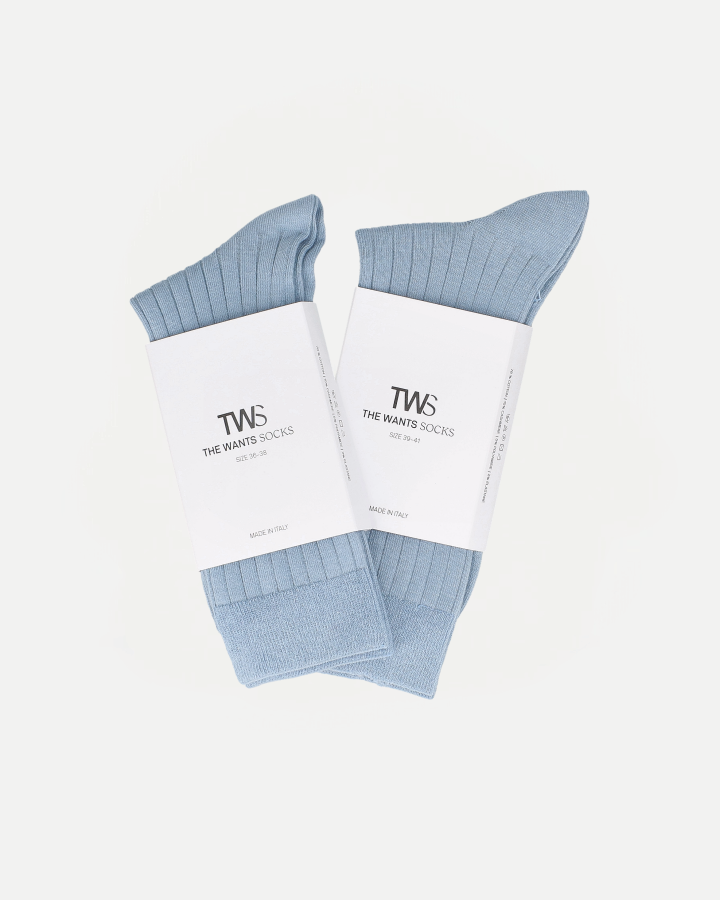 THE WANTS SOCKS I - Light Blue