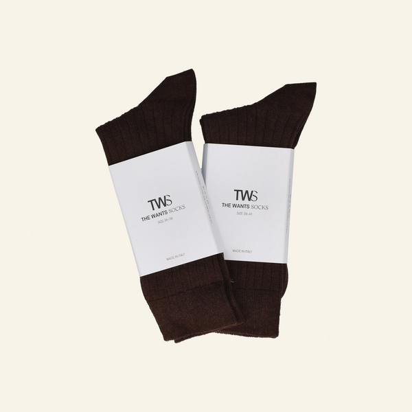 THE WANTS SOCKS I - Chocolate