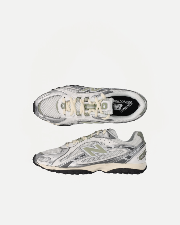 U204LSWB | Silver Metallic / Sage Green