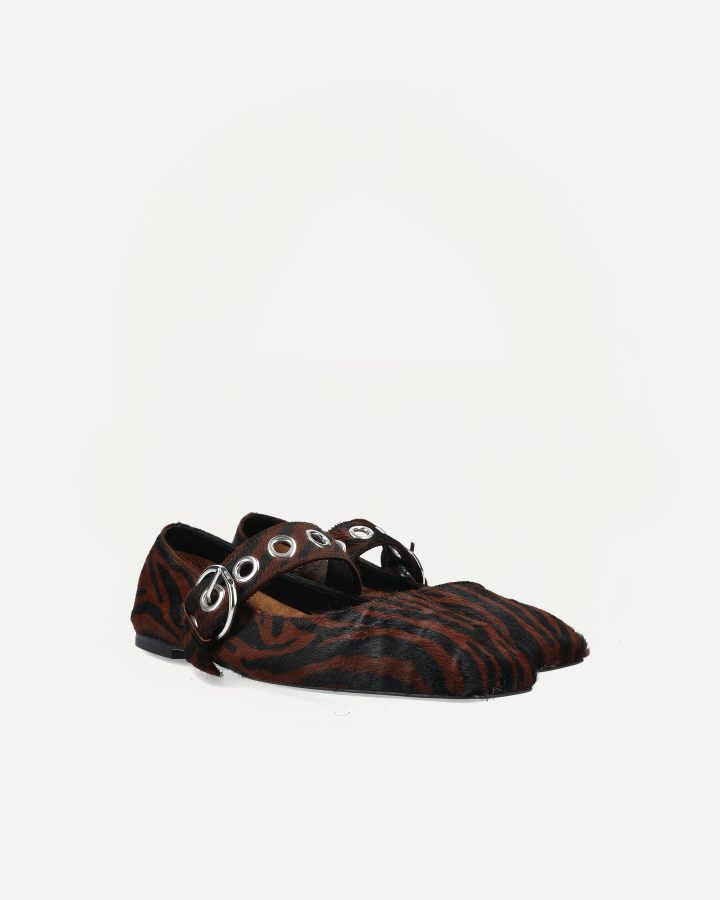 UMA EYELET | Moka Zebra