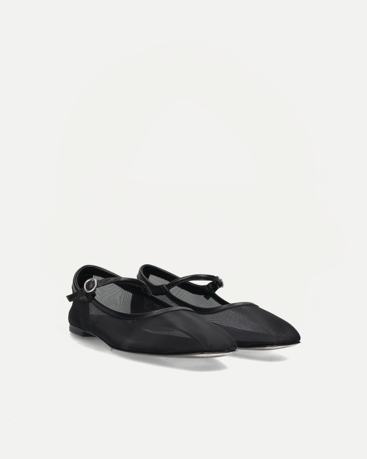 UMA MESH | Nappa Leather Black