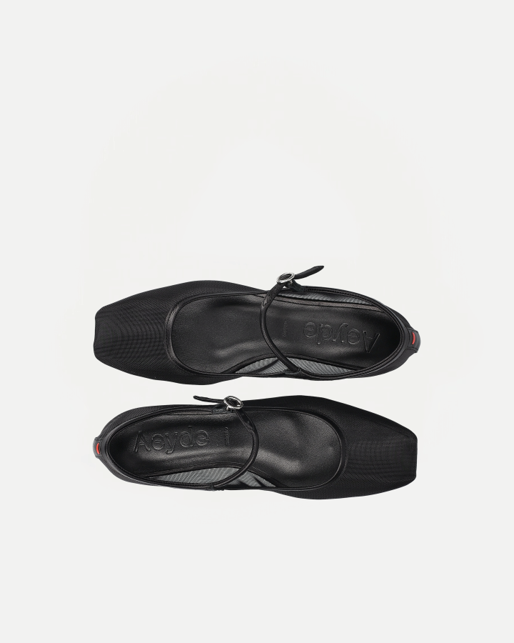 UMA MESH | Nappa Leather Black