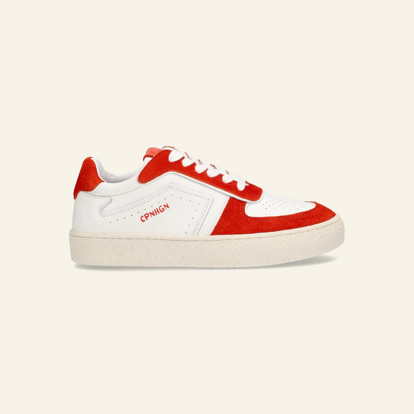 CPH264 I Leather Mix White/Red