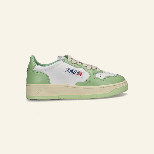 LOW SNEAKER 01 | Bicolor Nile Green